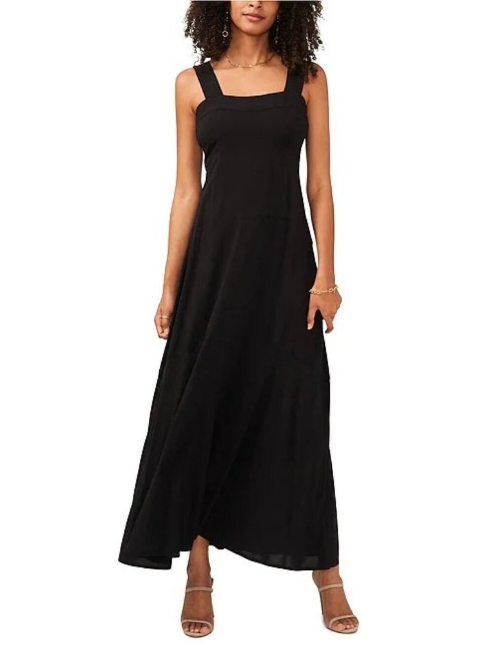 Vince Camuto Challis Square-Neck  Sleeveless Maxi Dress (med)  NWT